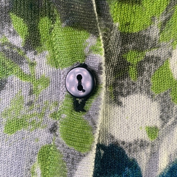 Joseph A colorful printed cardigan size XL - Picture 8 of 8